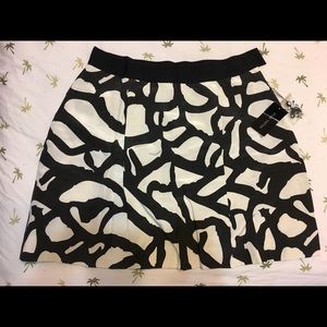 Pink Tartan Taffeta Skirt with beads-Sz 14